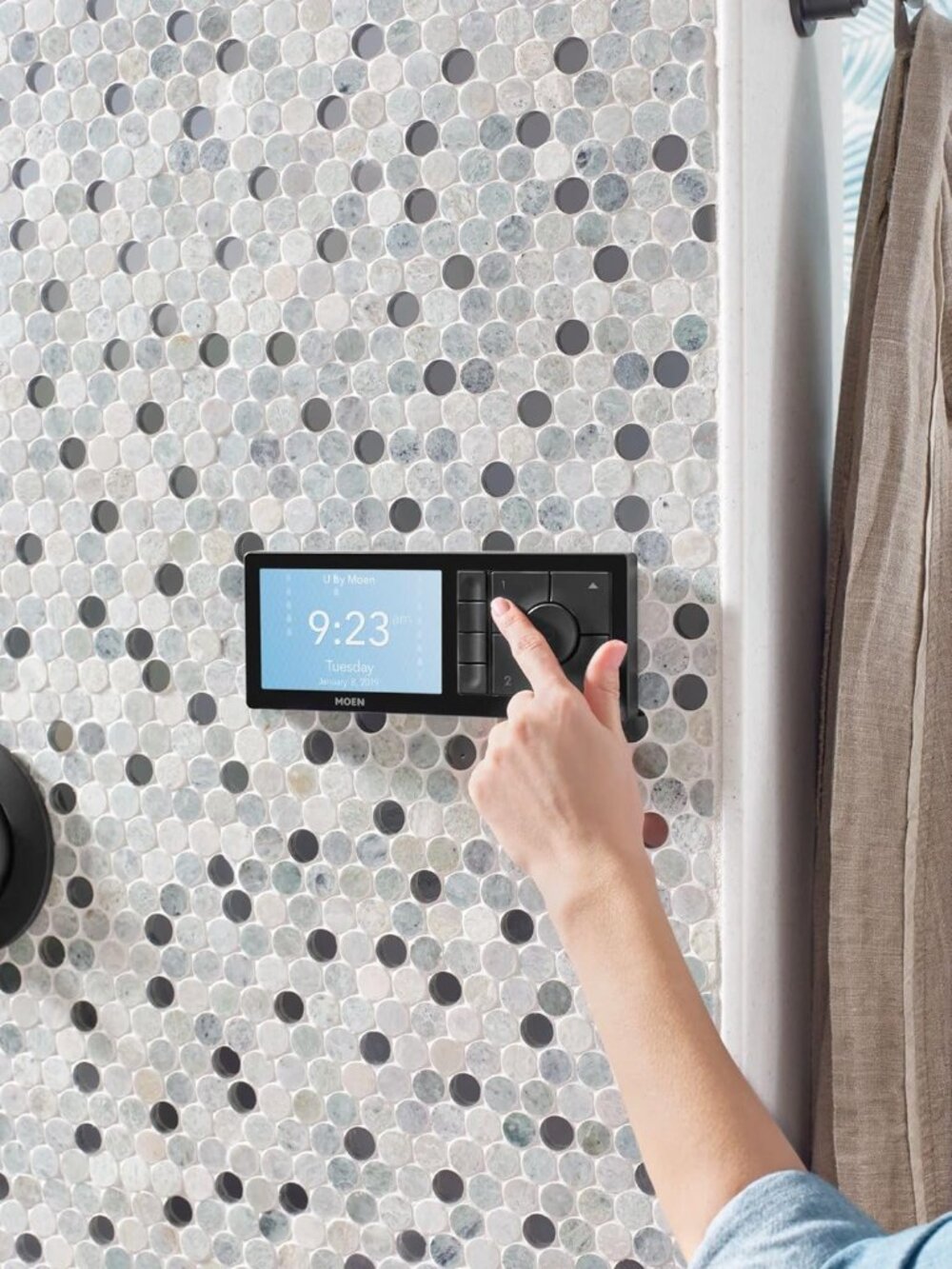 Moen TS3302BL Matte Black 2-Outlet Digital Shower Controller